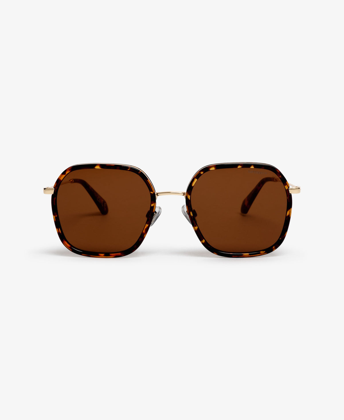 Framed Metal Square Sunglasses