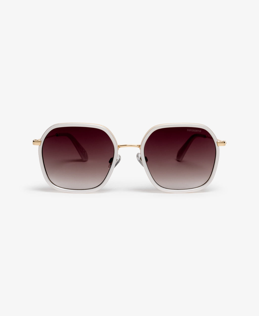 Framed Metal Square Sunglasses