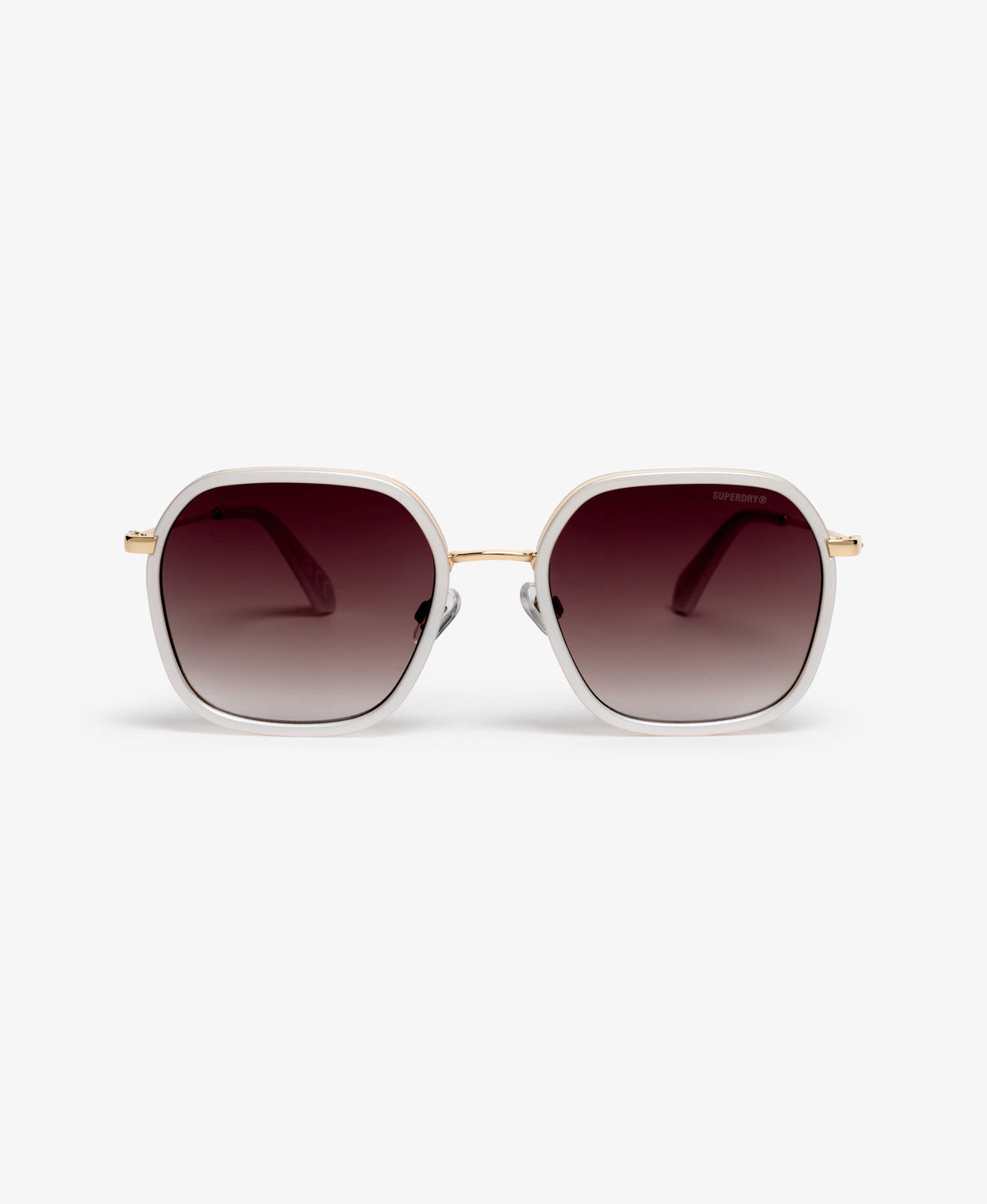 Framed Metal Square Sunglasses