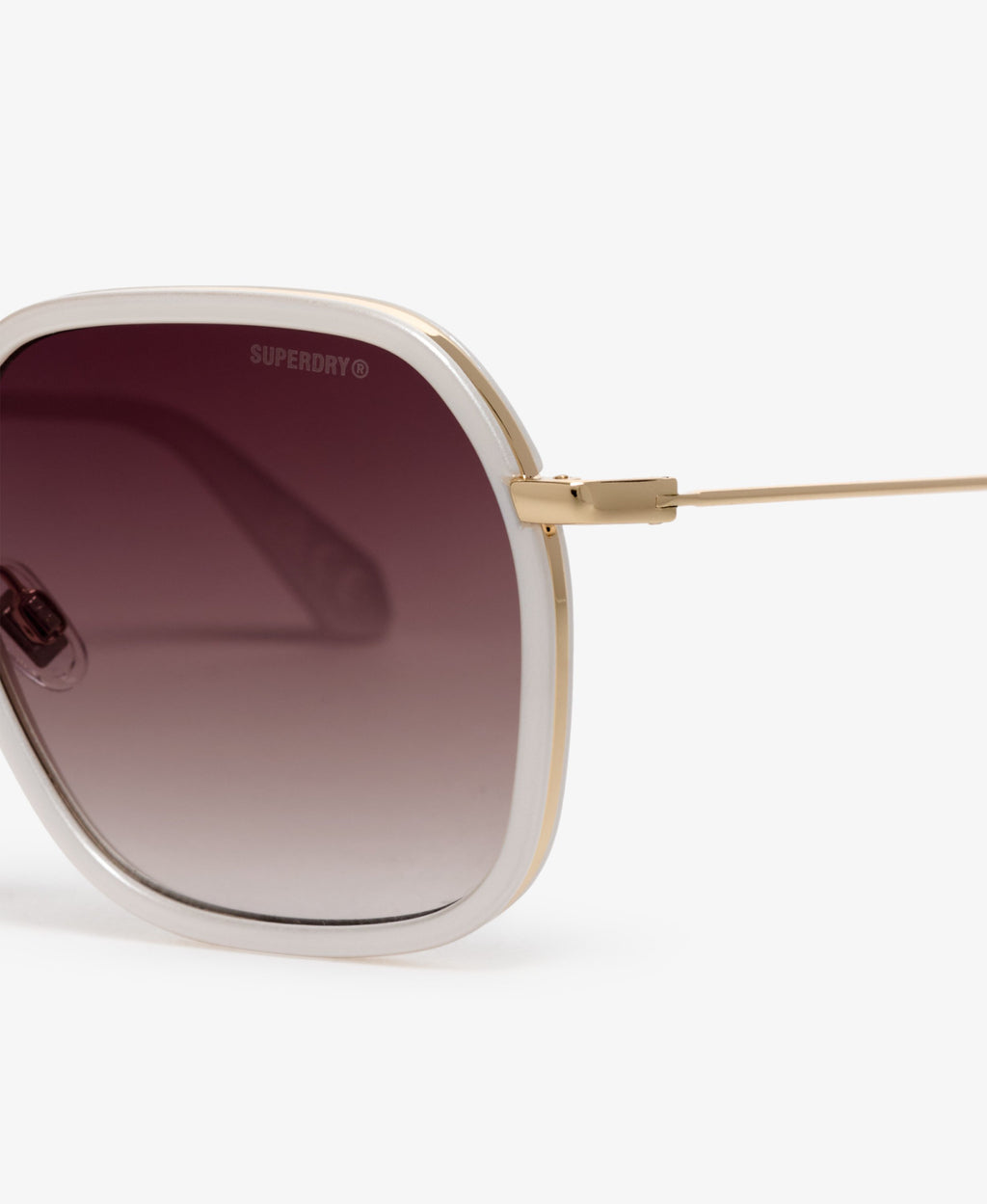 Framed Metal Square Sunglasses
