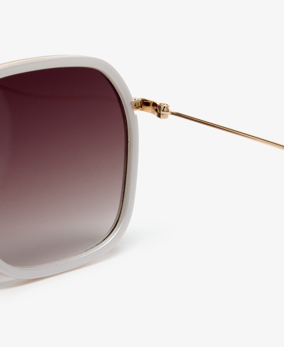 Framed Metal Square Sunglasses