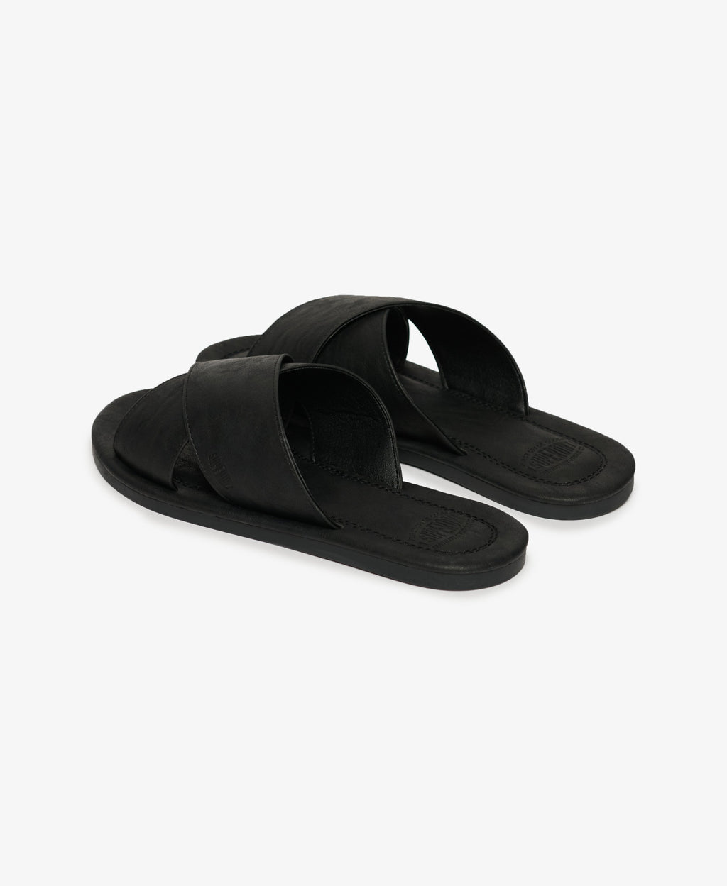Vintage Cross Strap Slides