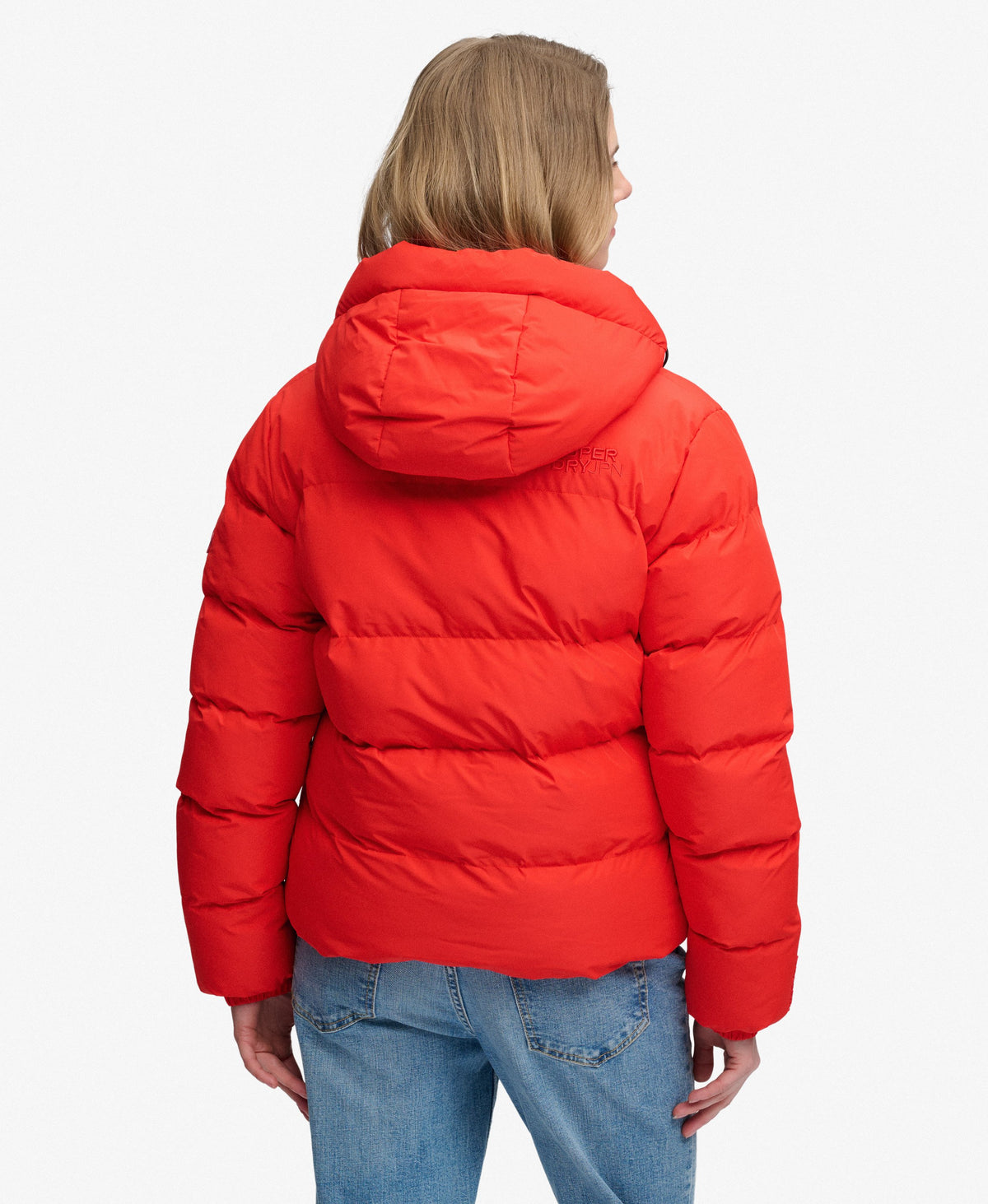Hooded Sports Puffer Jacket