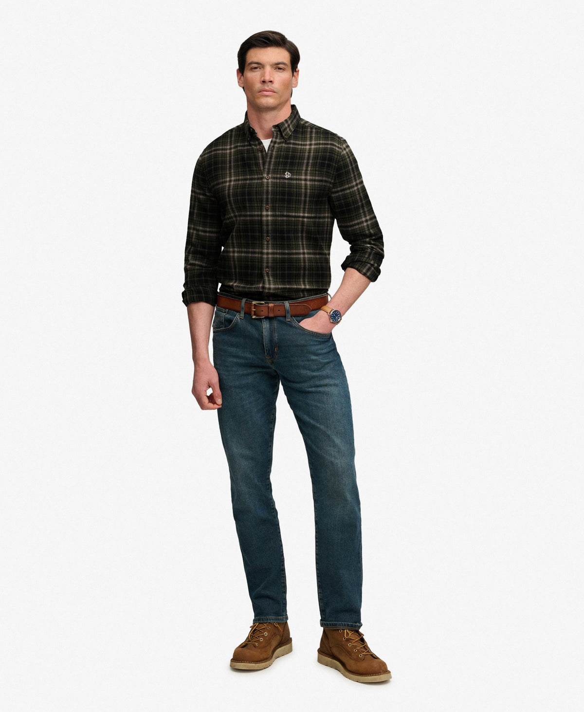 Long Sleeve Cotton Lumberjack Shirt