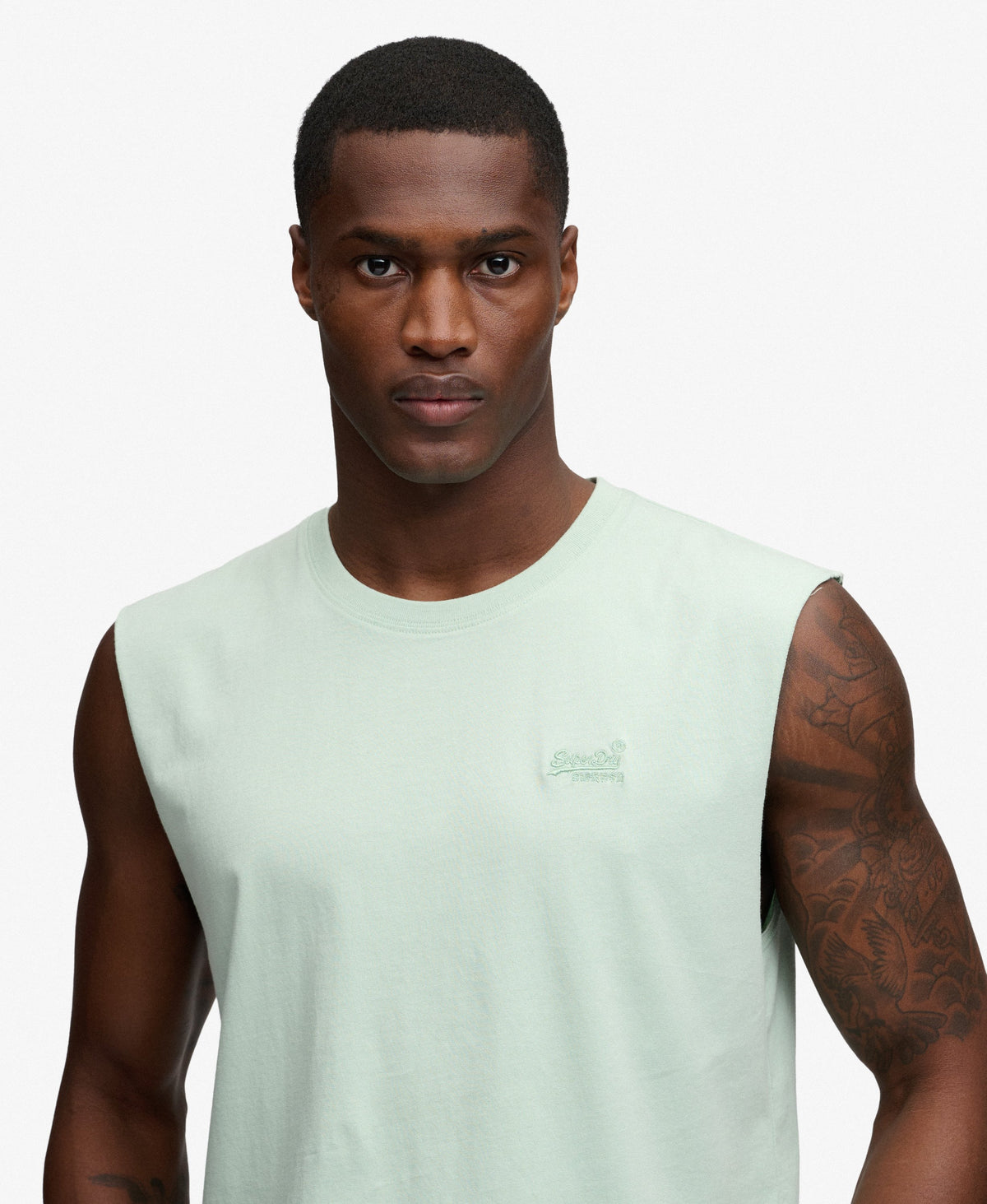 Organic Cotton Essential Logo Tank Top