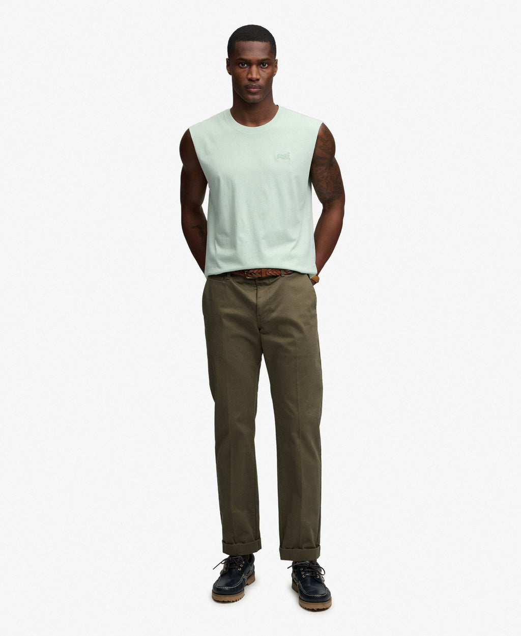 Organic Cotton Essential Logo Tank Top