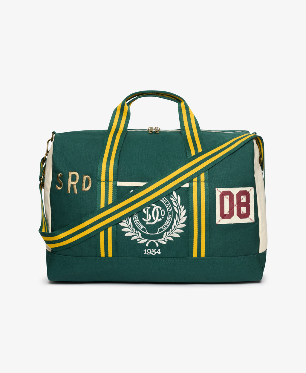 Vintage Patch Weekender Bag