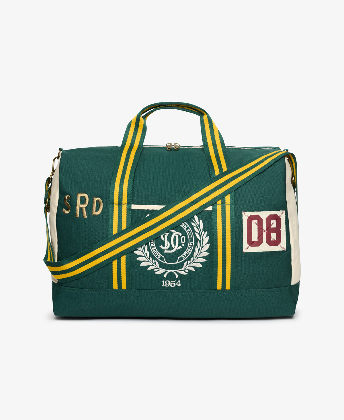 Vintage Patch Weekender Bag