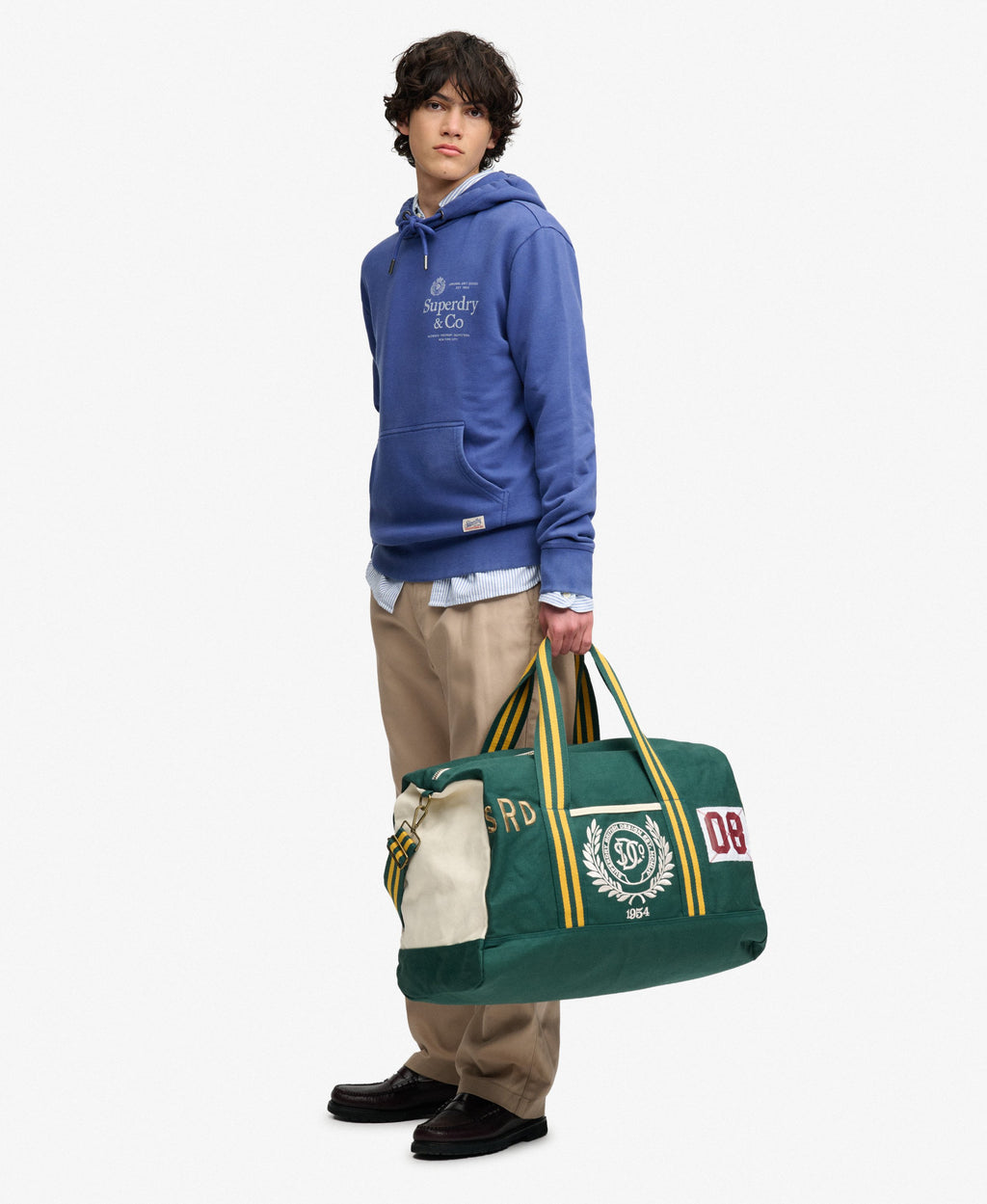 Vintage Patch Weekender Bag