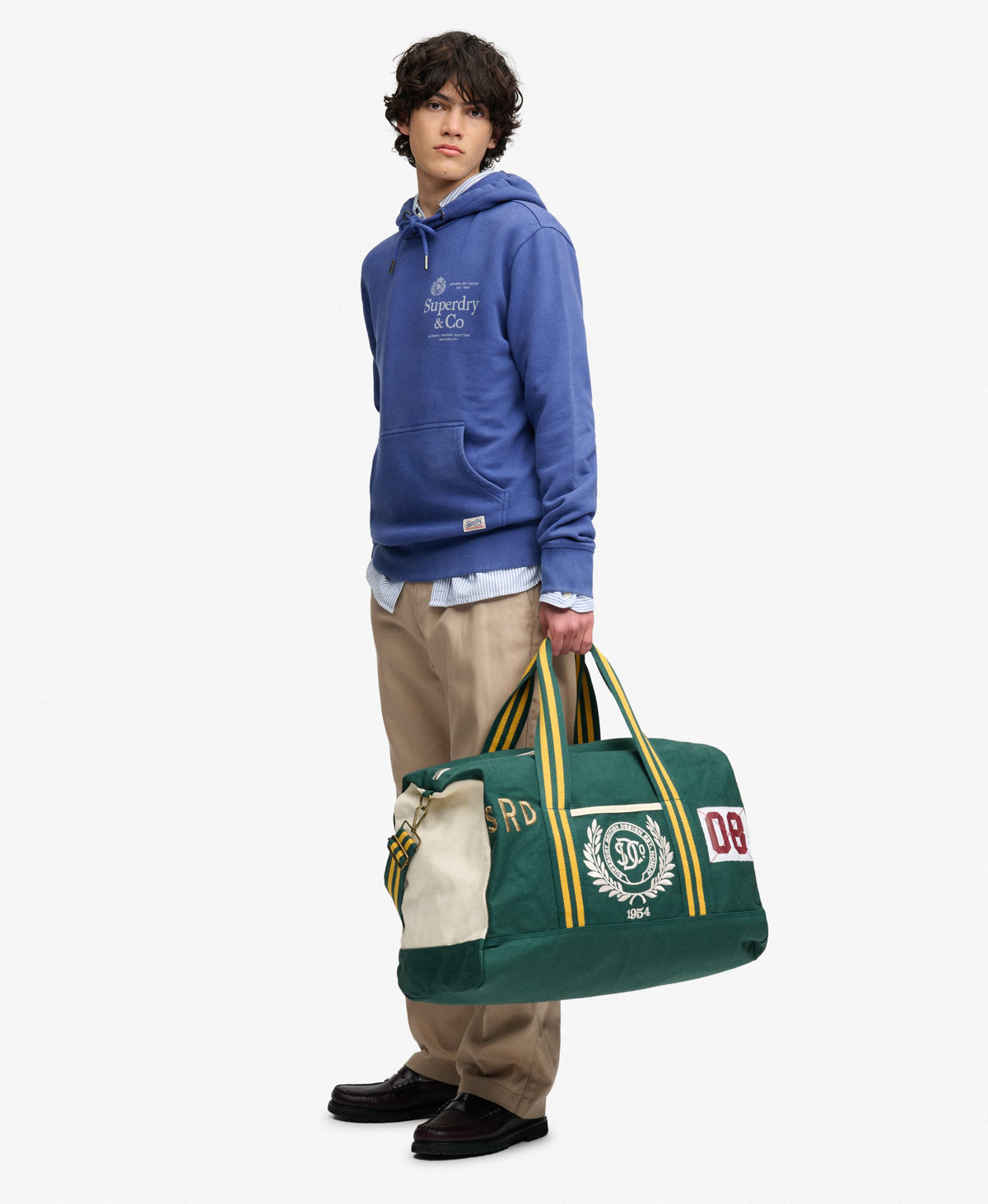 Vintage Patch Weekender Bag