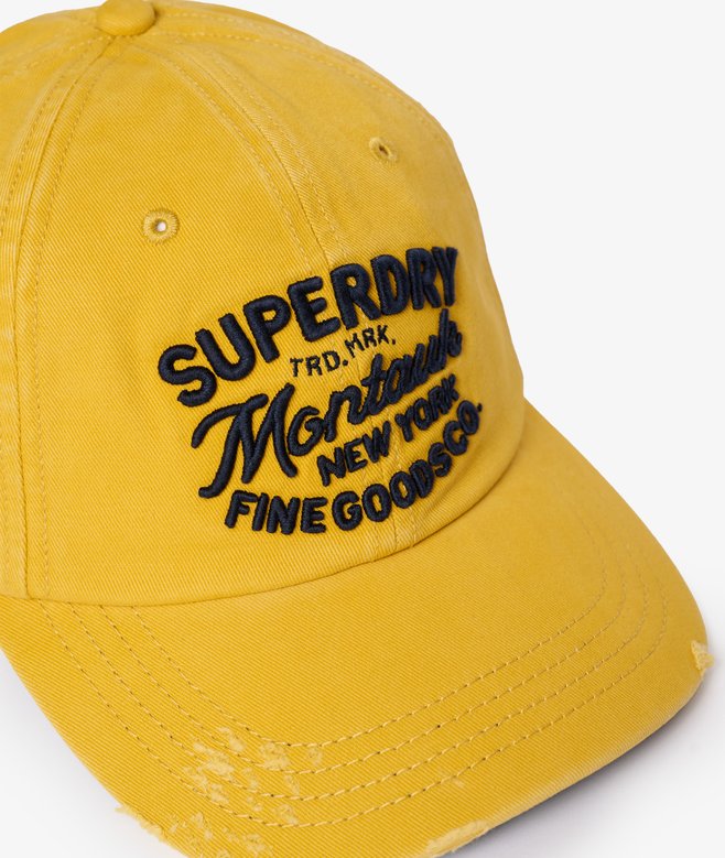 Vintage Applique Baseball Cap
