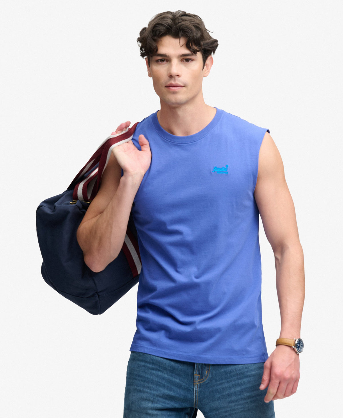 Organic Cotton Essential Logo Tank Top