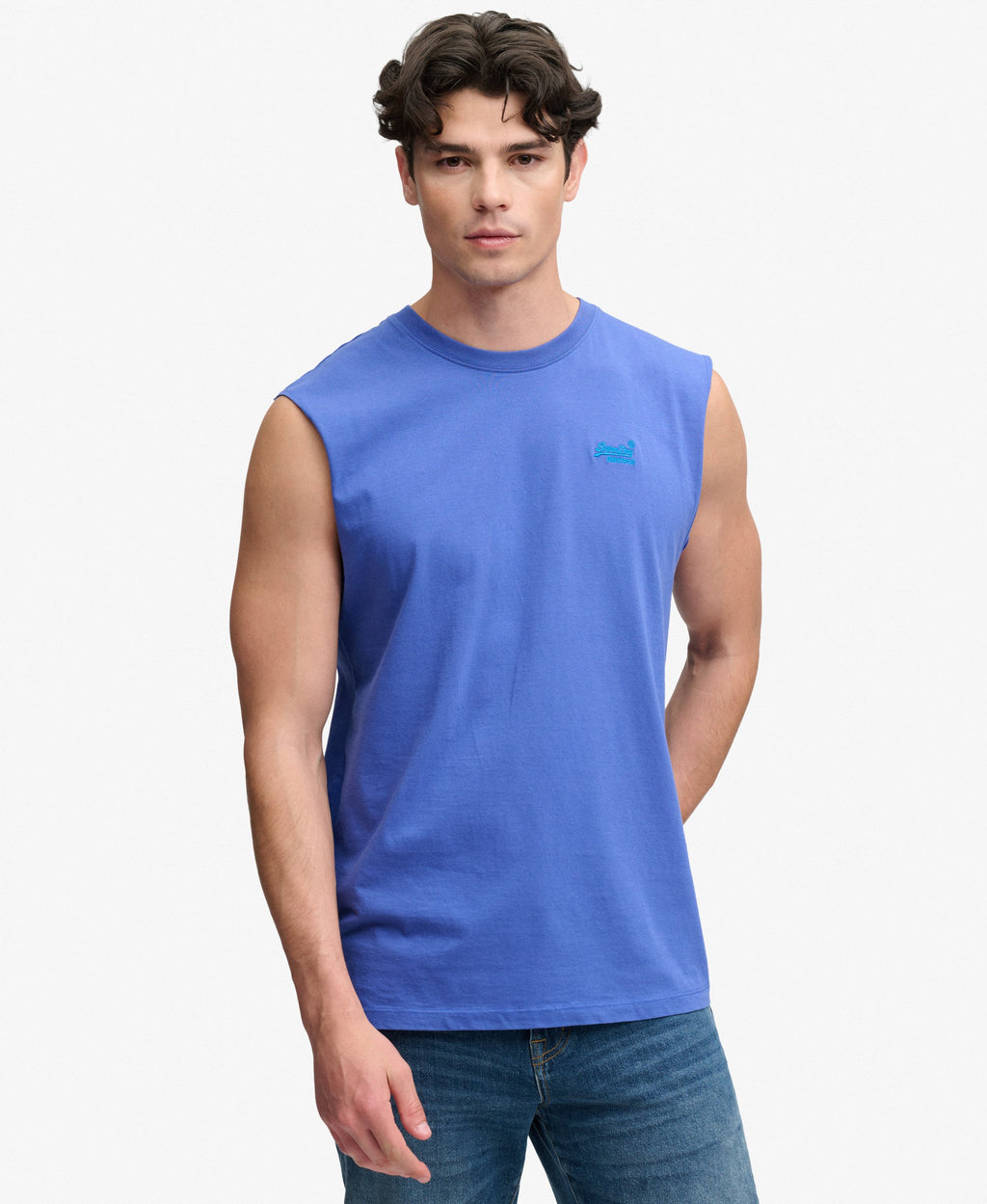 Organic Cotton Essential Logo Tank Top