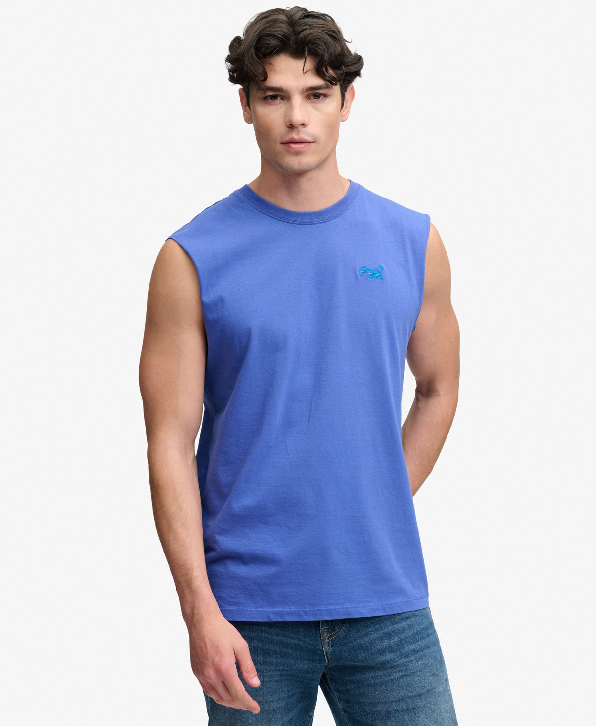 Organic Cotton Essential Logo Tank Top