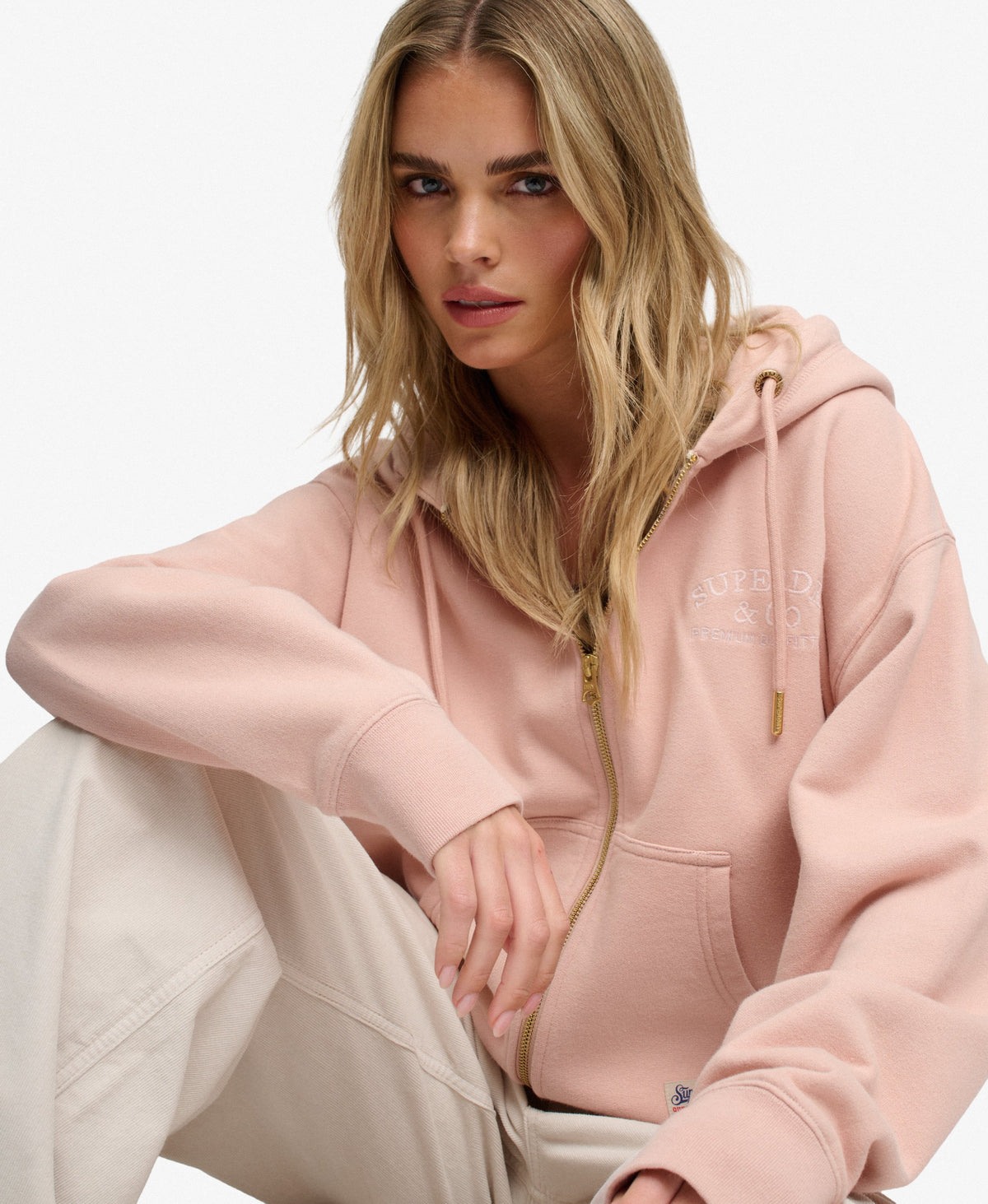 Luxe Casual Zip Hoodie