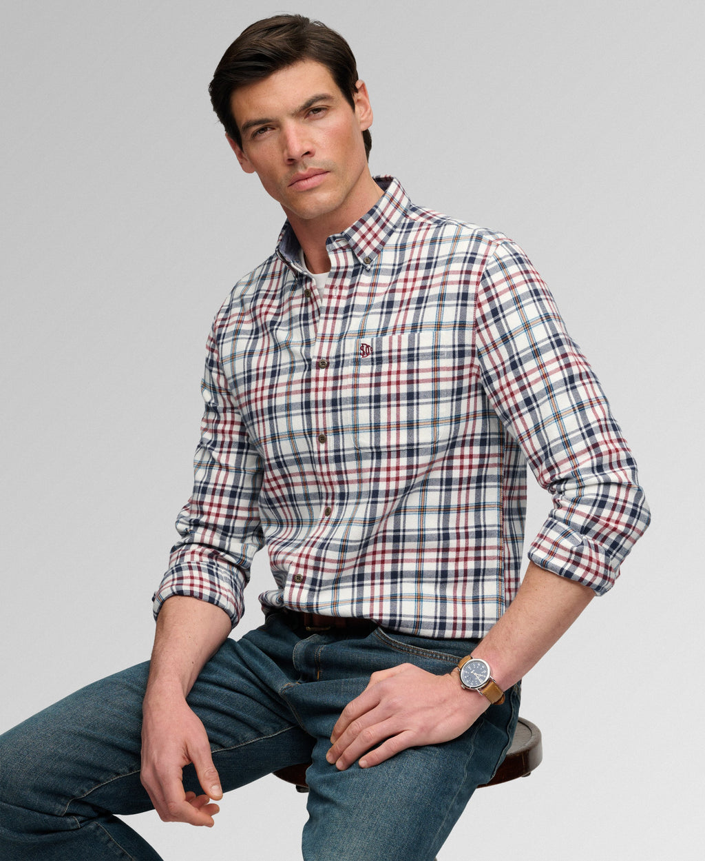 Long Sleeve Cotton Lumberjack Shirt