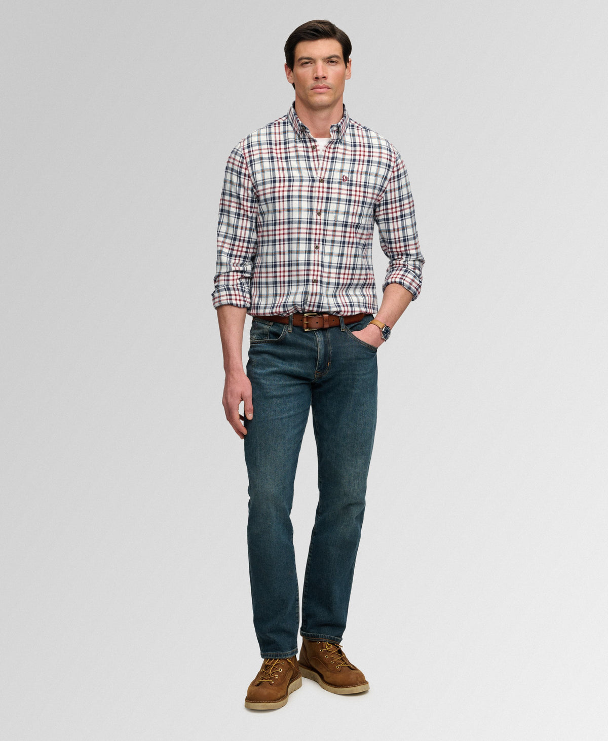 Long Sleeve Cotton Lumberjack Shirt