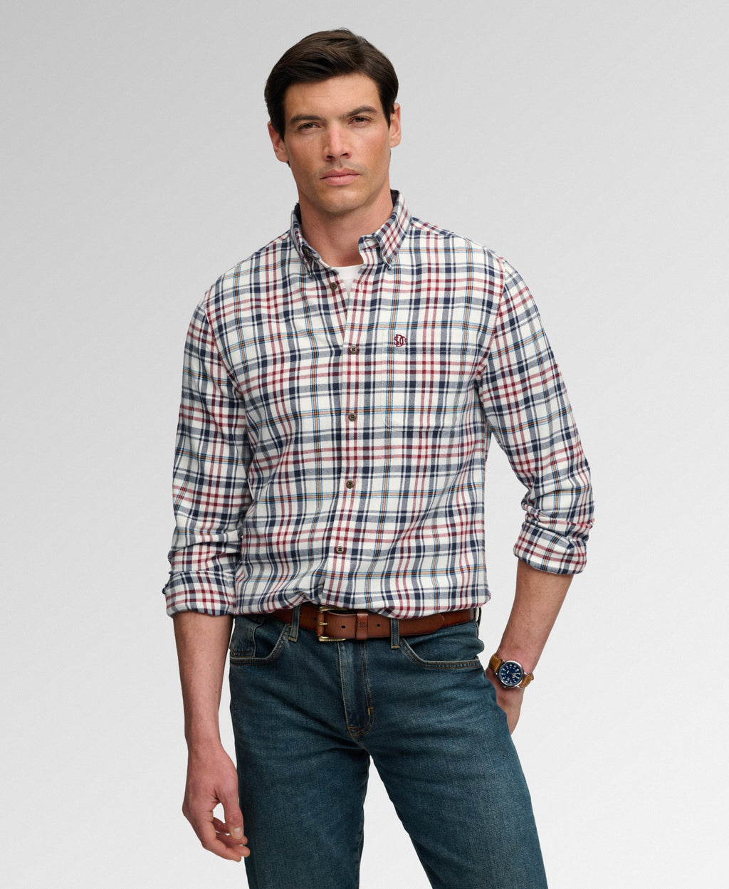 Long Sleeve Cotton Lumberjack Shirt